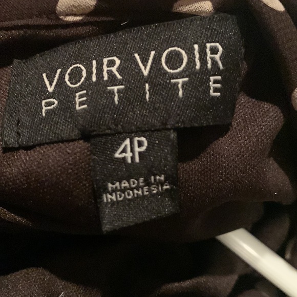 Brown & Beige polka dot dress - Picture 7 of 7